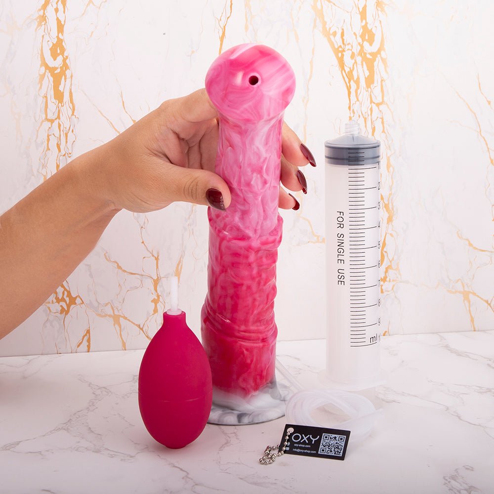 Ready for Fulfilling Ride with Ejaculating Horse Dildo? Ready for Fulfilling Ride with Ejaculating Horse Dildo?