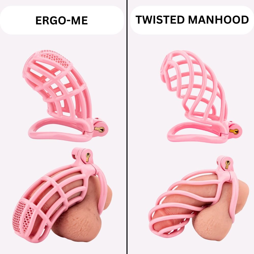 Electric Shock Chastity device - Twisted Manhood & Ergo - Me - Oxy - shop