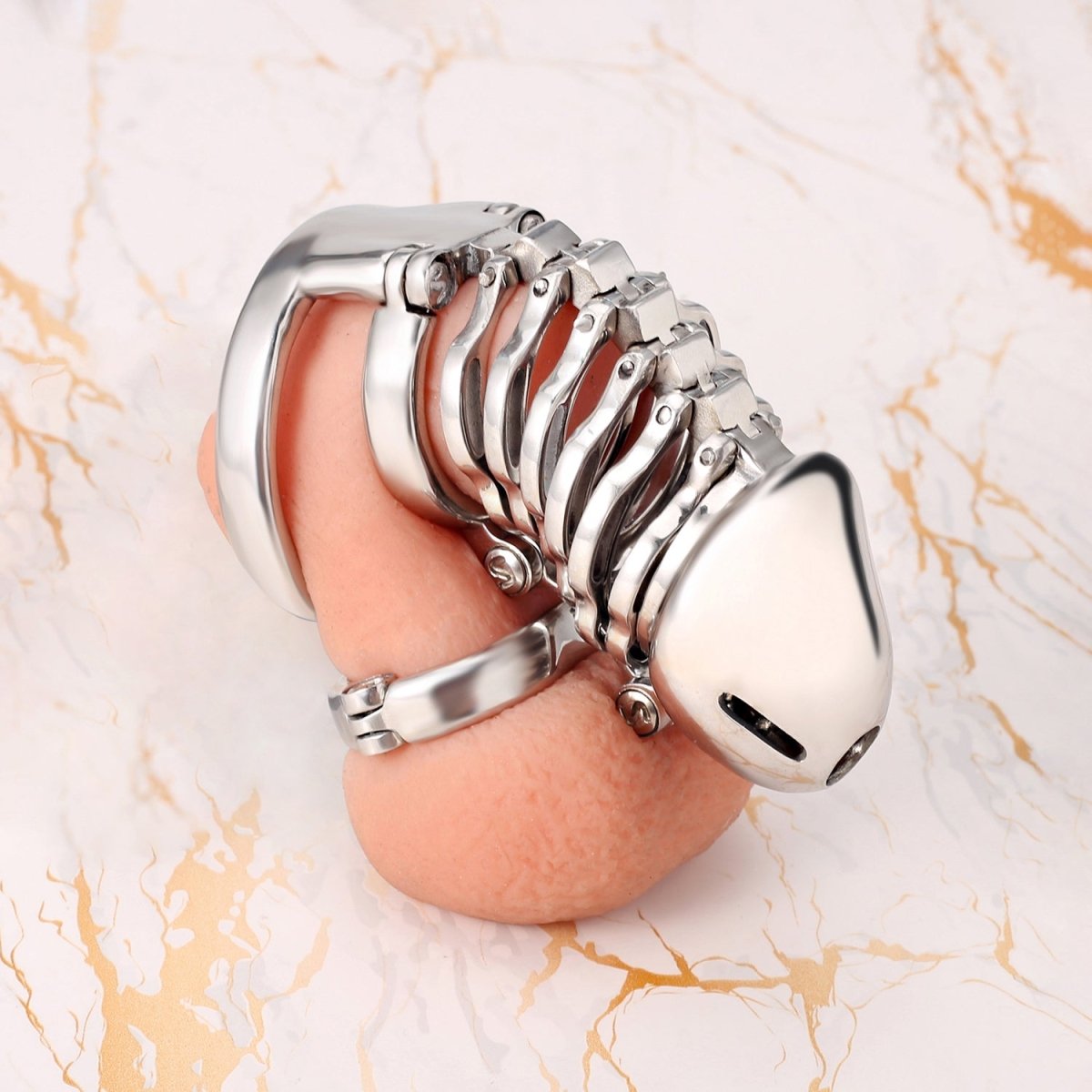 ExoSpine Custom Chastity – 3D Printed Steel Precision Fit - Oxy - shop