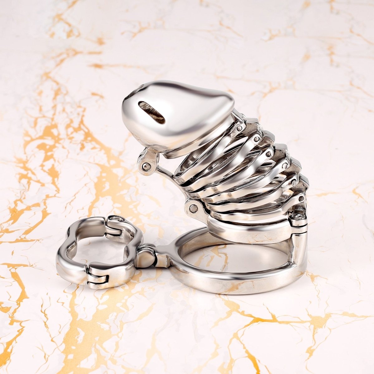 ExoSpine Custom Chastity – 3D Printed Steel Precision Fit - Oxy - shop