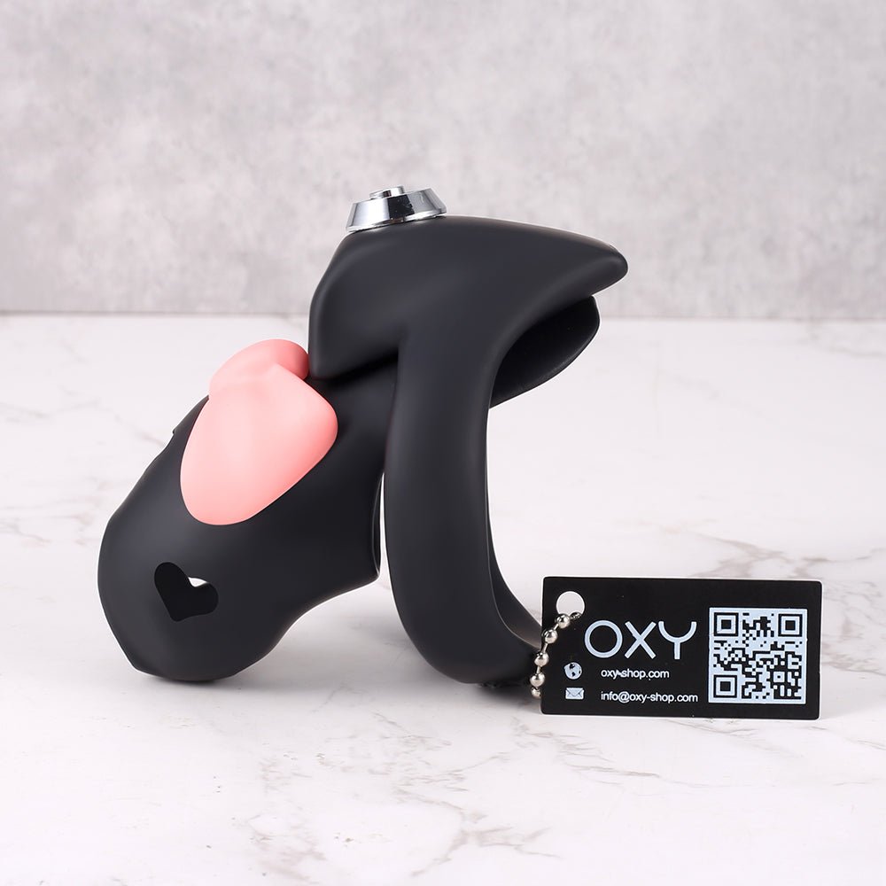 GiftLock – Ribbon Edition Chastity Cage – (HTV5 serie) - 5 sizes - Oxy - shop