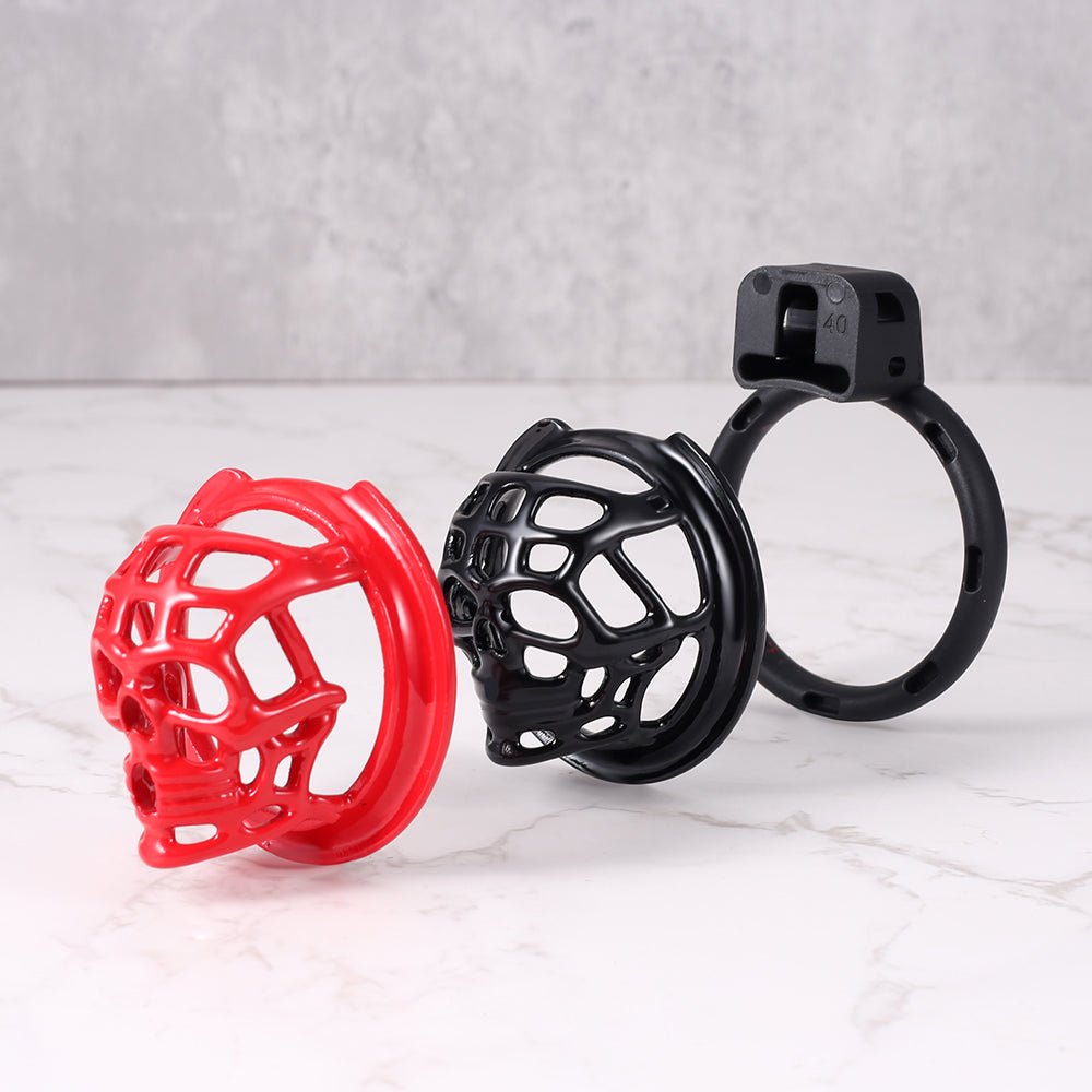 GrimLock – Skull Sigil Chastity Cage (Intercheangeable) - Oxy - shop