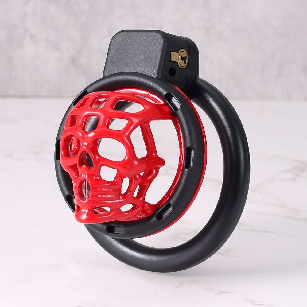 GrimLock – Skull Sigil Chastity Cage (Intercheangeable) - Oxy - shop