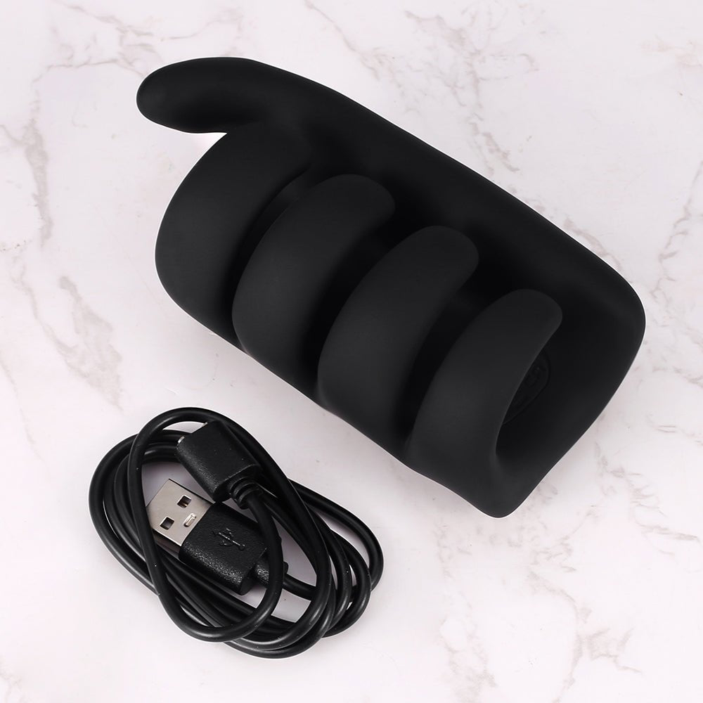 GripWave Vibrating Masturbation Hand Hands-Free Grip Stimulation GripWave Vibrating Masturbation Hand Hands-Free Grip Stimulation