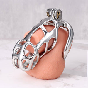 Guardian Arc – Stainless Steel Chastity Cage (Curved Ring Edition) - 5 Sizes - Oxy - shop