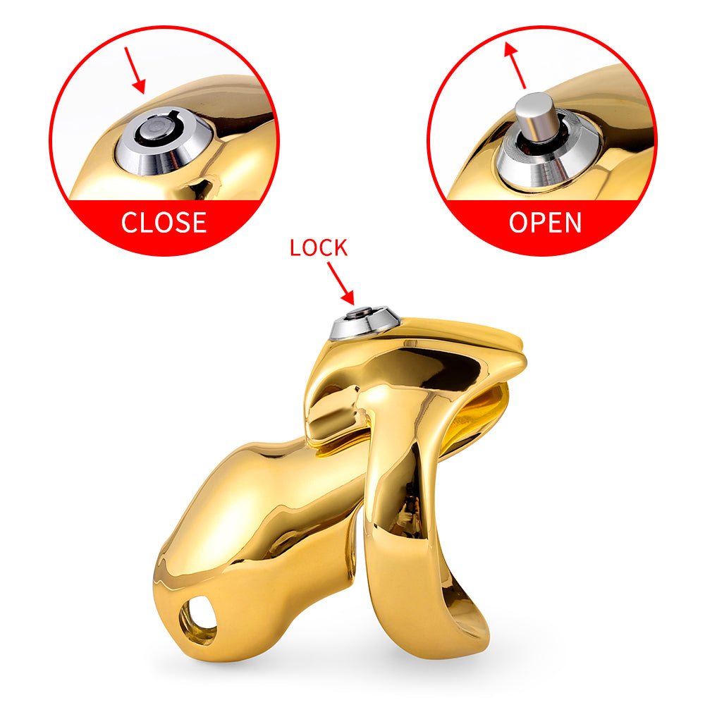 HTV5 Steel 24K Gold Coated - Smart lock feature - Oxy - shop