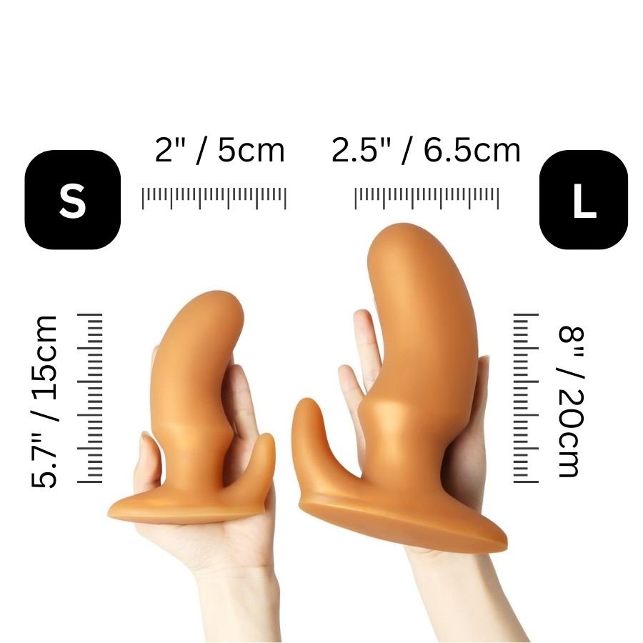 Huge Prostate Massager / Butt plug "Spot on" - Up to 8" Huge Prostate Massager / Butt plug "Spot on" - Up to 8"
