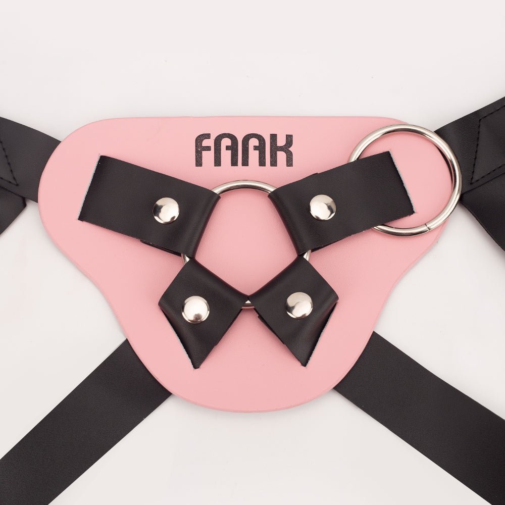 Leather Harness Strap-on Belt - for pegging - Oxy-shop