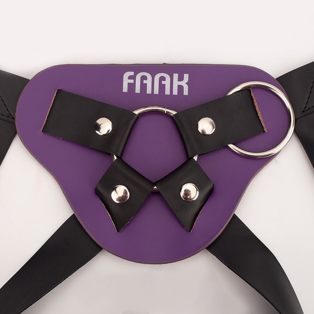 Leather Harness Strap-on Belt - for pegging - Oxy-shop