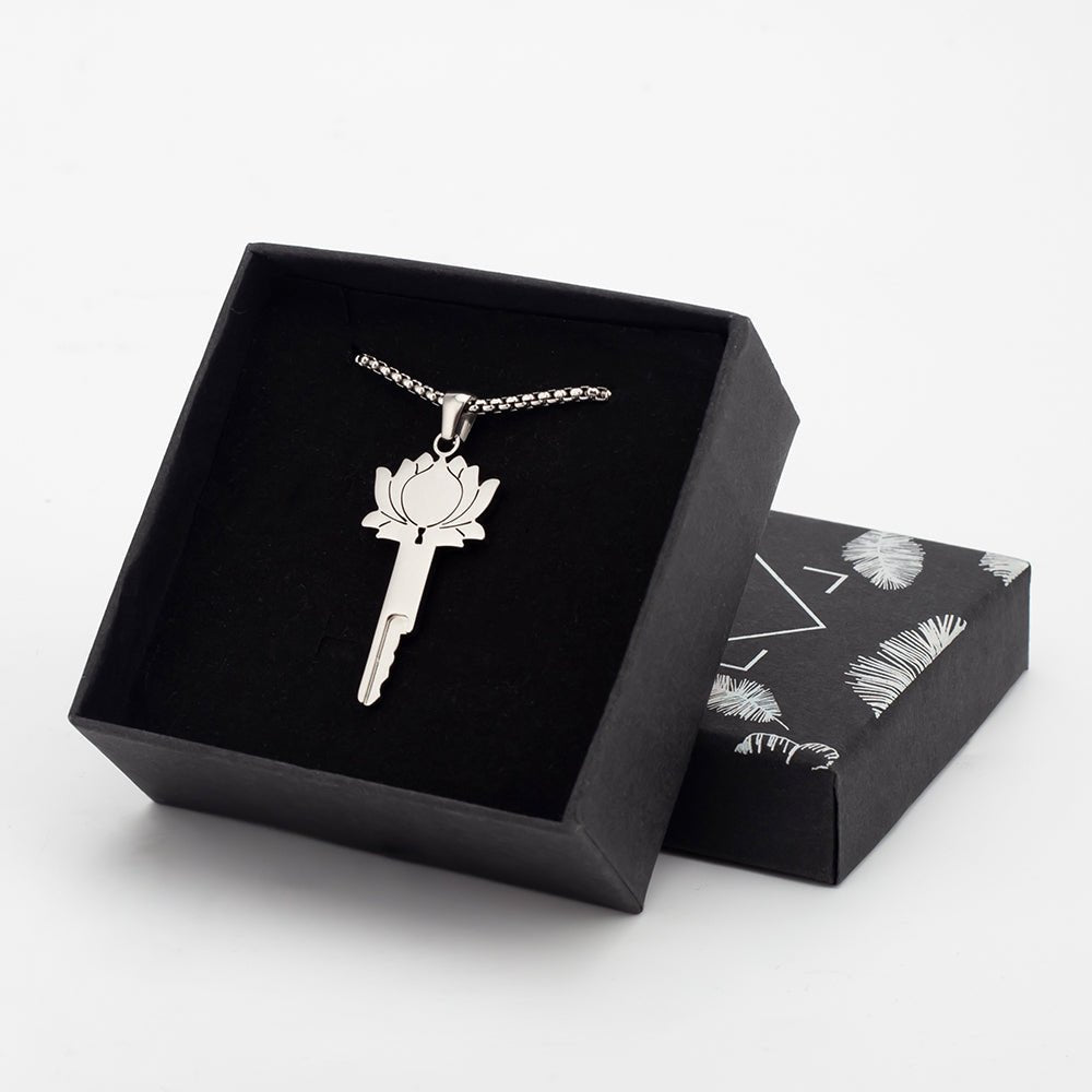 Lotus Flower - Chastity Key Locket - Chastity Keyholder - Oxy-shop