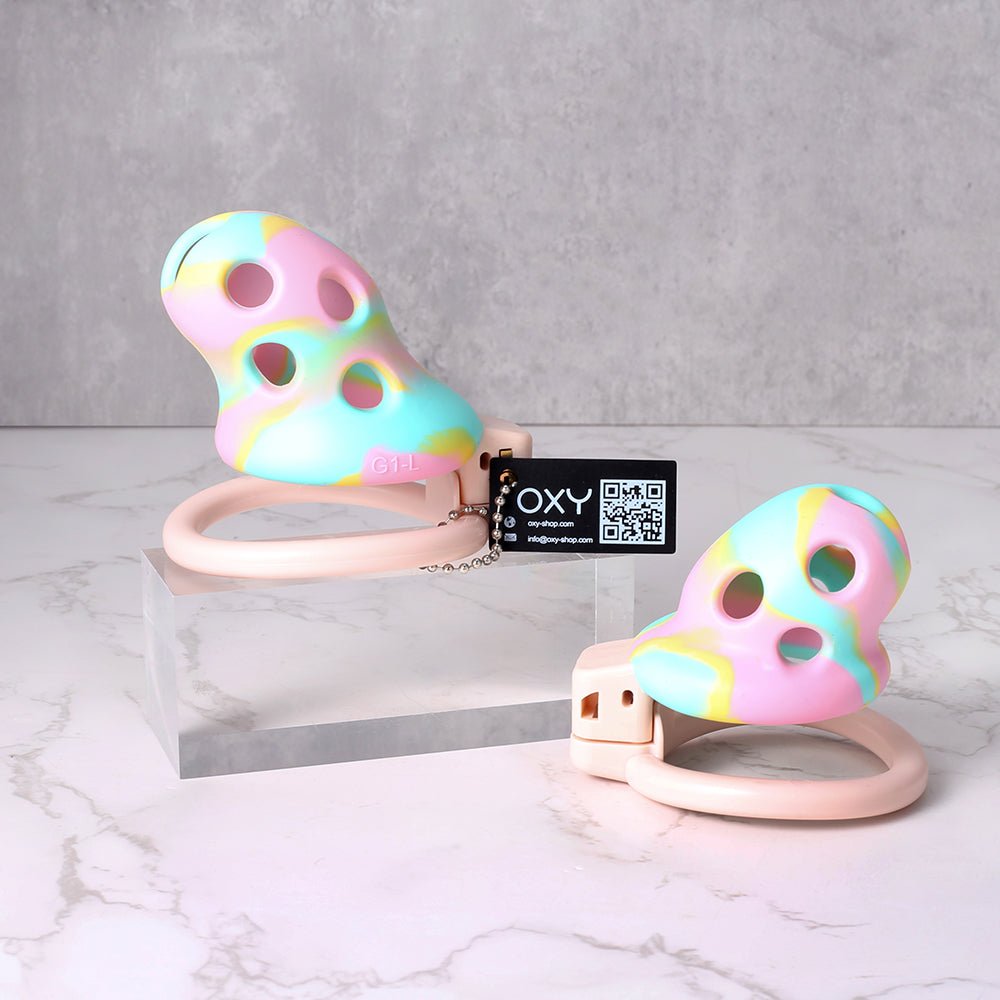 Nebula - Lightweight Resin Chastity Cage for male - Oxy - shop