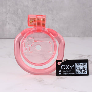 NeverForget – Micro Chastity Cage (Black/Red/Pink) - Oxy - shop