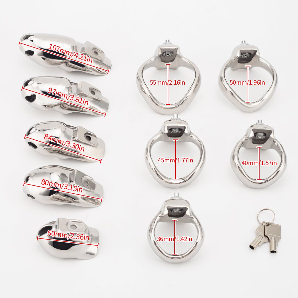 NEW HTV5 100% Stainless Steel - Click & Lock - Oxy - shop