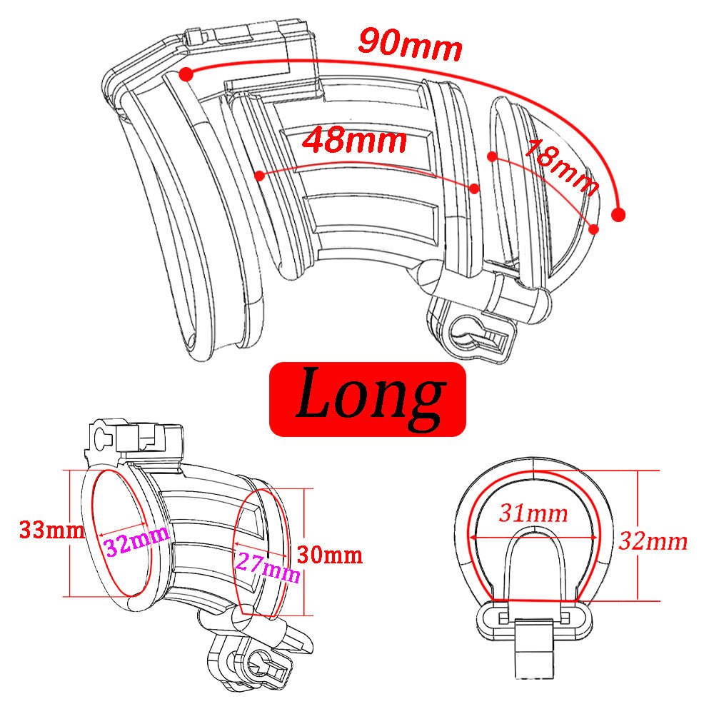 Opening Top Chastity - 3 Sizes - Oxy - shop