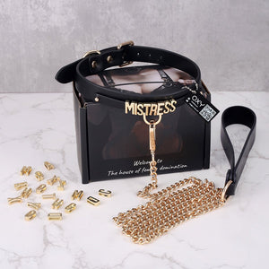 Personalized Submissive BDSM Collar - Devotion Name Collar - Oxy - shop