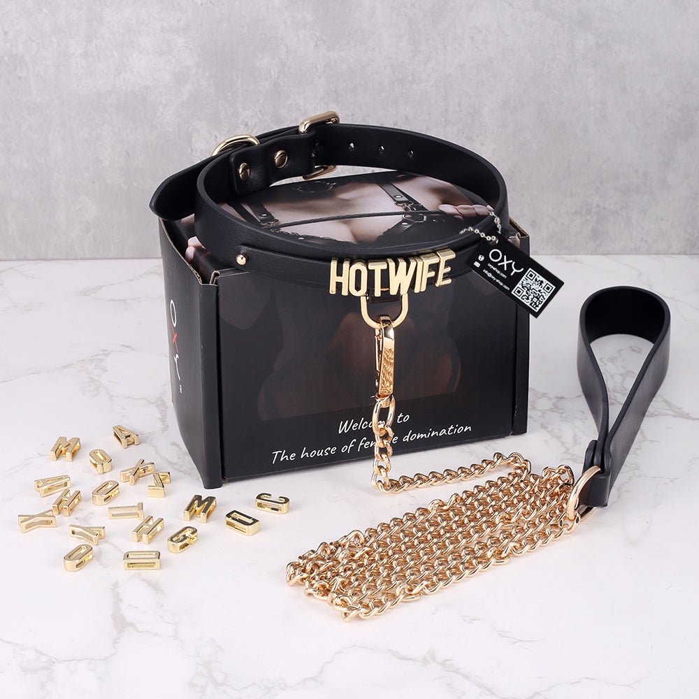 Personalized Submissive BDSM Collar - Devotion Name Collar - Oxy - shop