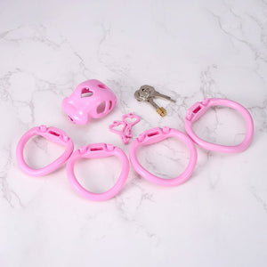 PinkPrison – Mini Chastity Kit - Oxy-shop