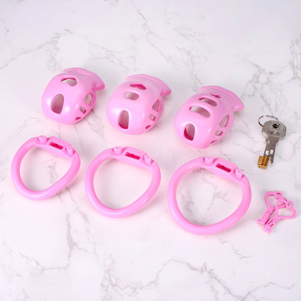 PinkPrison – Mini Chastity Kit - Oxy-shop