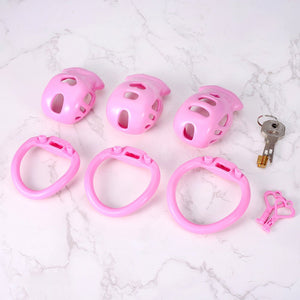 PinkPrison – Mini Chastity Kit - Oxy-shop