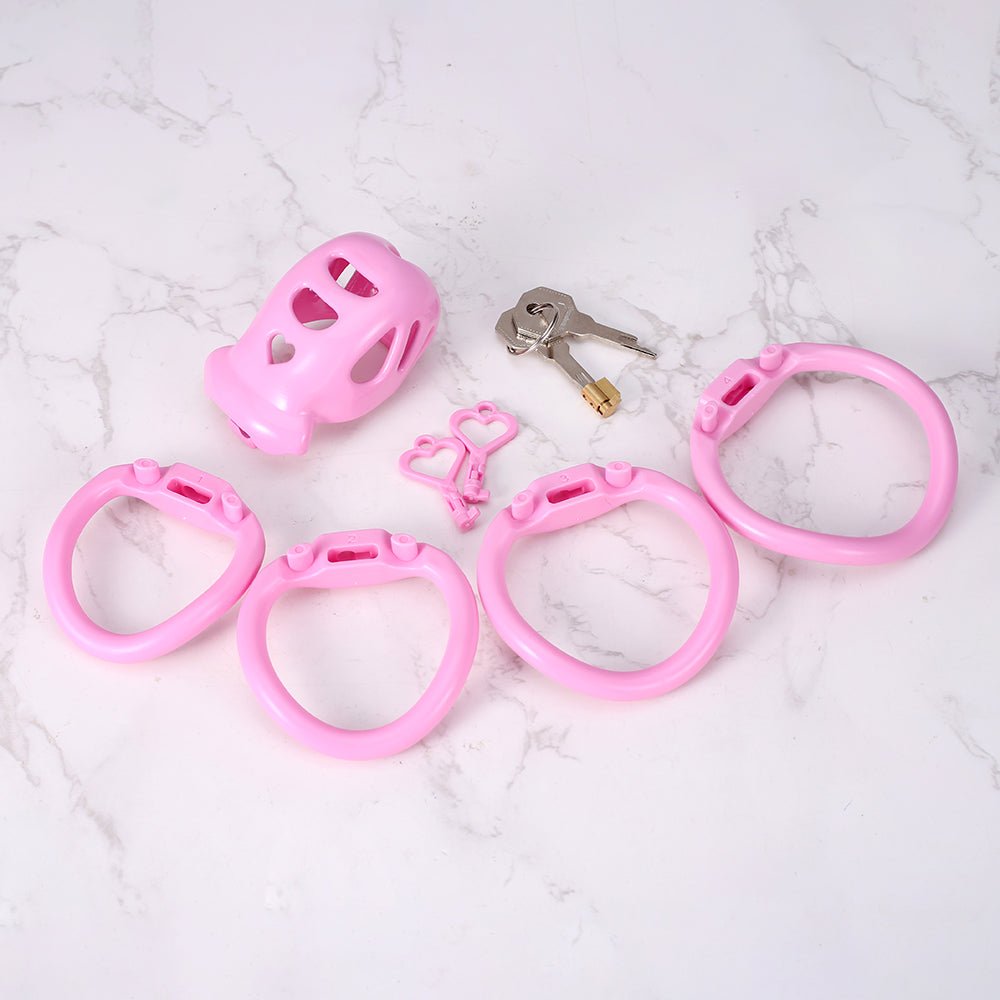 PinkPrison – Mini Chastity Kit - Oxy-shop