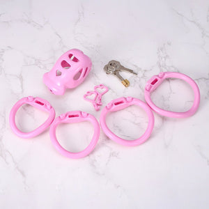 PinkPrison – Mini Chastity Kit - Oxy-shop