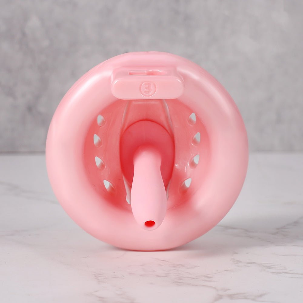 Plugged Vagina Chastity cage - Harness friendly & unique lock system - Oxy - shop
