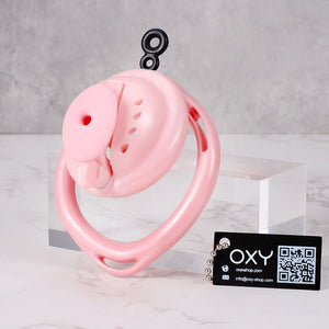 Plugged Vagina Chastity cage - Harness friendly & unique lock system - Oxy - shop
