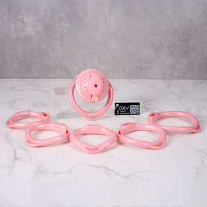 Plugged Vagina Chastity cage - Harness friendly & unique lock system - Oxy - shop