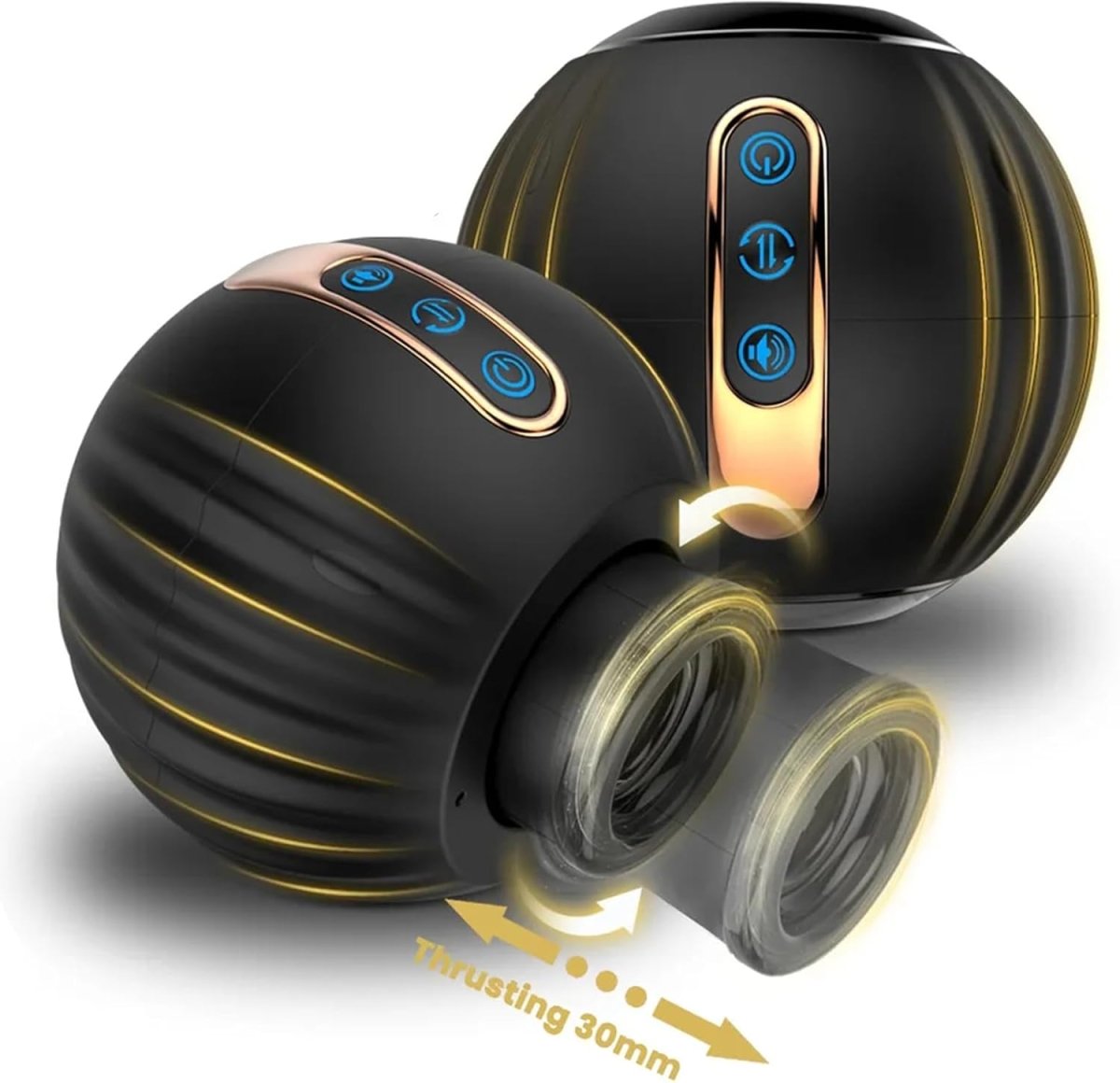 PulseBall Automatic Male Masturbator | Rotating & Thrusting Stimulation PulseBall Automatic Male Masturbator | Rotating & Thrusting Stimulation