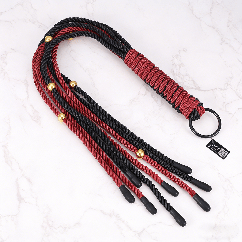 Red Oath – Rope or PU Flogger - Oxy - shop