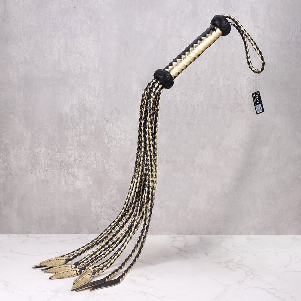 Serpent Flogger – Braided Impact Whi - Oxy - shop