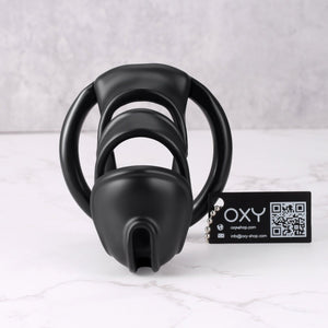 SnakeCage – Narrow Open Frame Chastity Cage (2 Sizes - 2 colors) - Oxy - shop