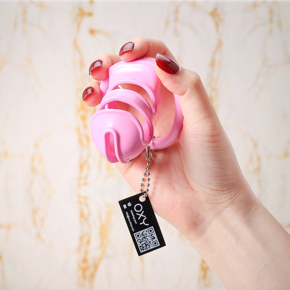 SnakeCage – Narrow Open Frame Chastity Cage (2 Sizes - 2 colors) - Oxy - shop