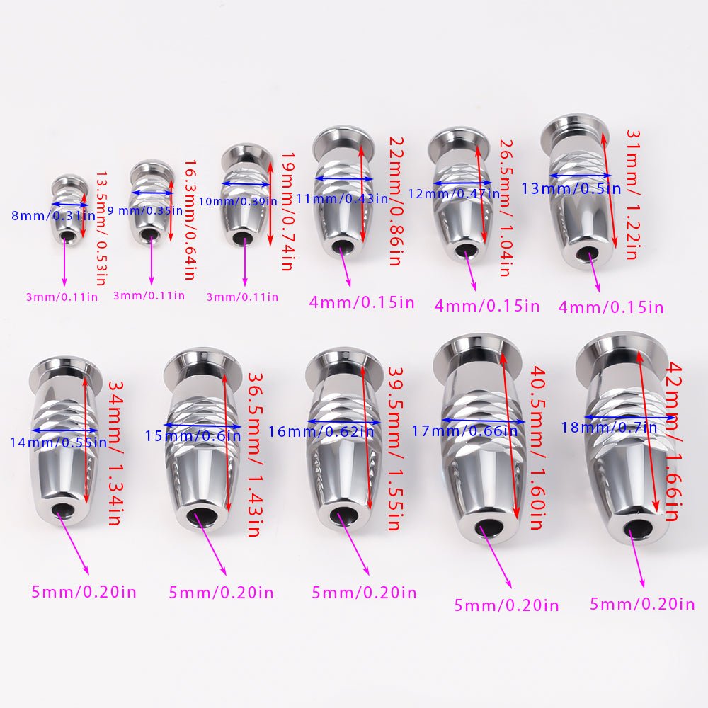 Black Silicone Penis Plug Ring With Urethral Probe Ridged Stretcher For Male Play Black Silicone Penis Plug Ring With Urethral Probe Ridged Stretcher For Male Play
