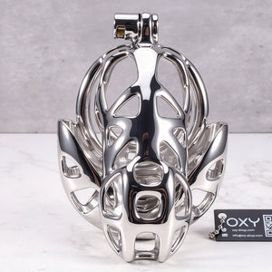 STEEL The Guardian With Balls Shell - Polished Steel - Oxy-shop