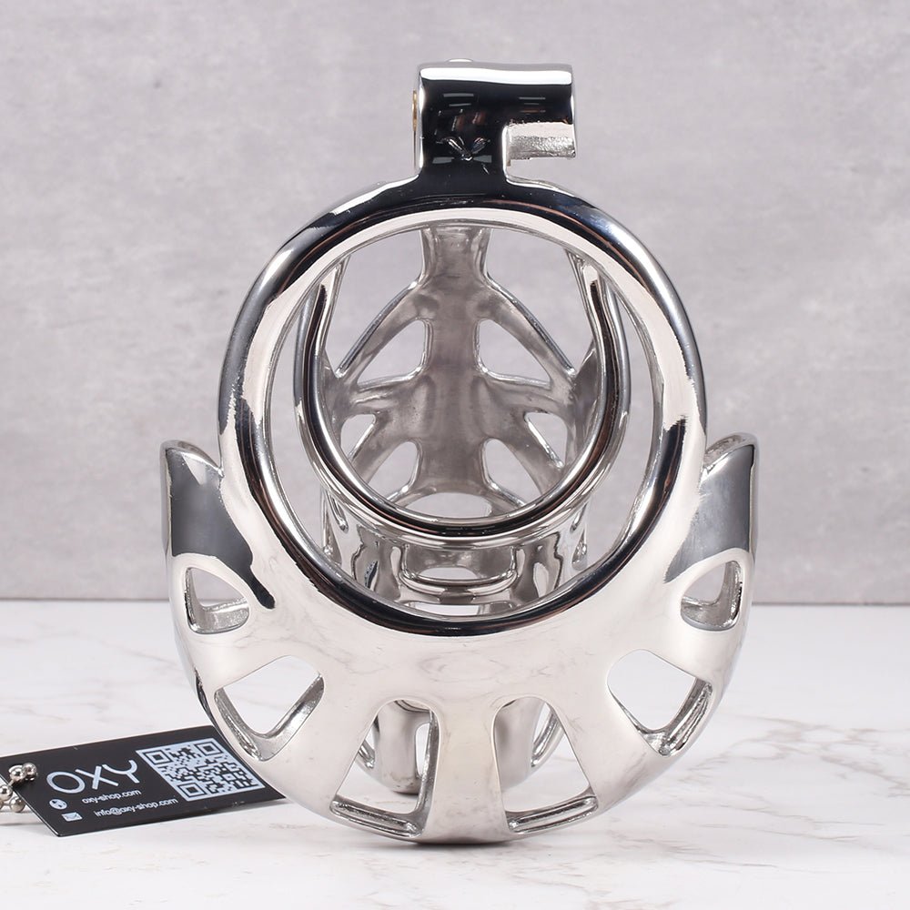 STEEL The Guardian With Balls Shell - Polished Steel - Oxy-shop