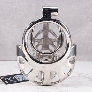STEEL The Guardian With Balls Shell - Polished Steel - Oxy-shop