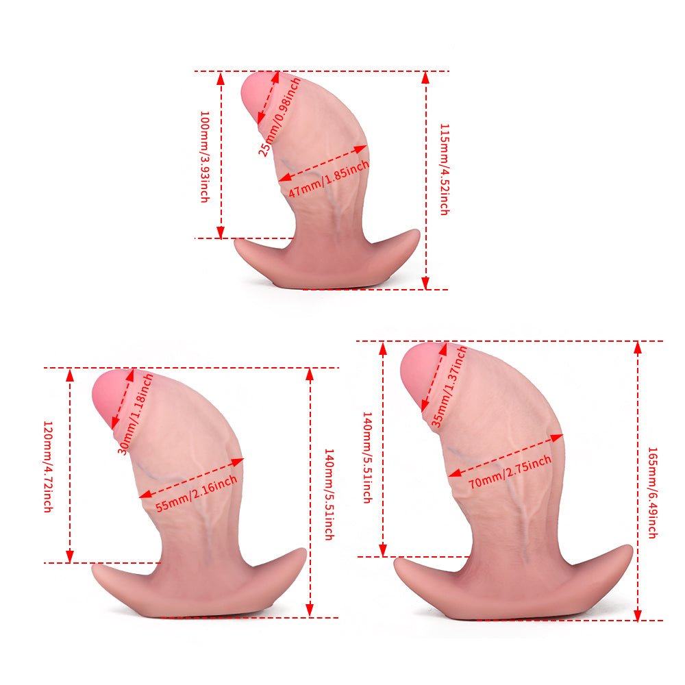 Stuff my hole - Realistic Penis Anal Plugs - Oxy-shop