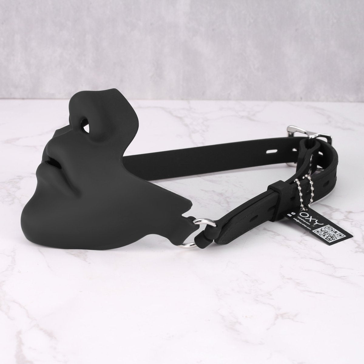 The Blank Slate Mask + Gag — No Face, No Voice, No Say - Oxy-shop