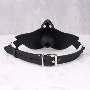The Blank Slate Mask + Gag — No Face, No Voice, No Say - Oxy-shop