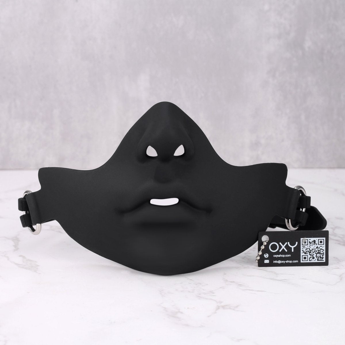 The Blank Slate Mask + Gag — No Face, No Voice, No Say - Oxy-shop