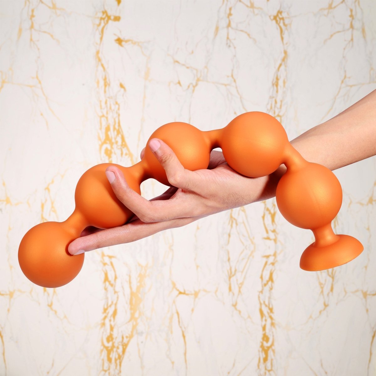 The De - Stressor - Anal Beads with suction cup - Oxy - shop