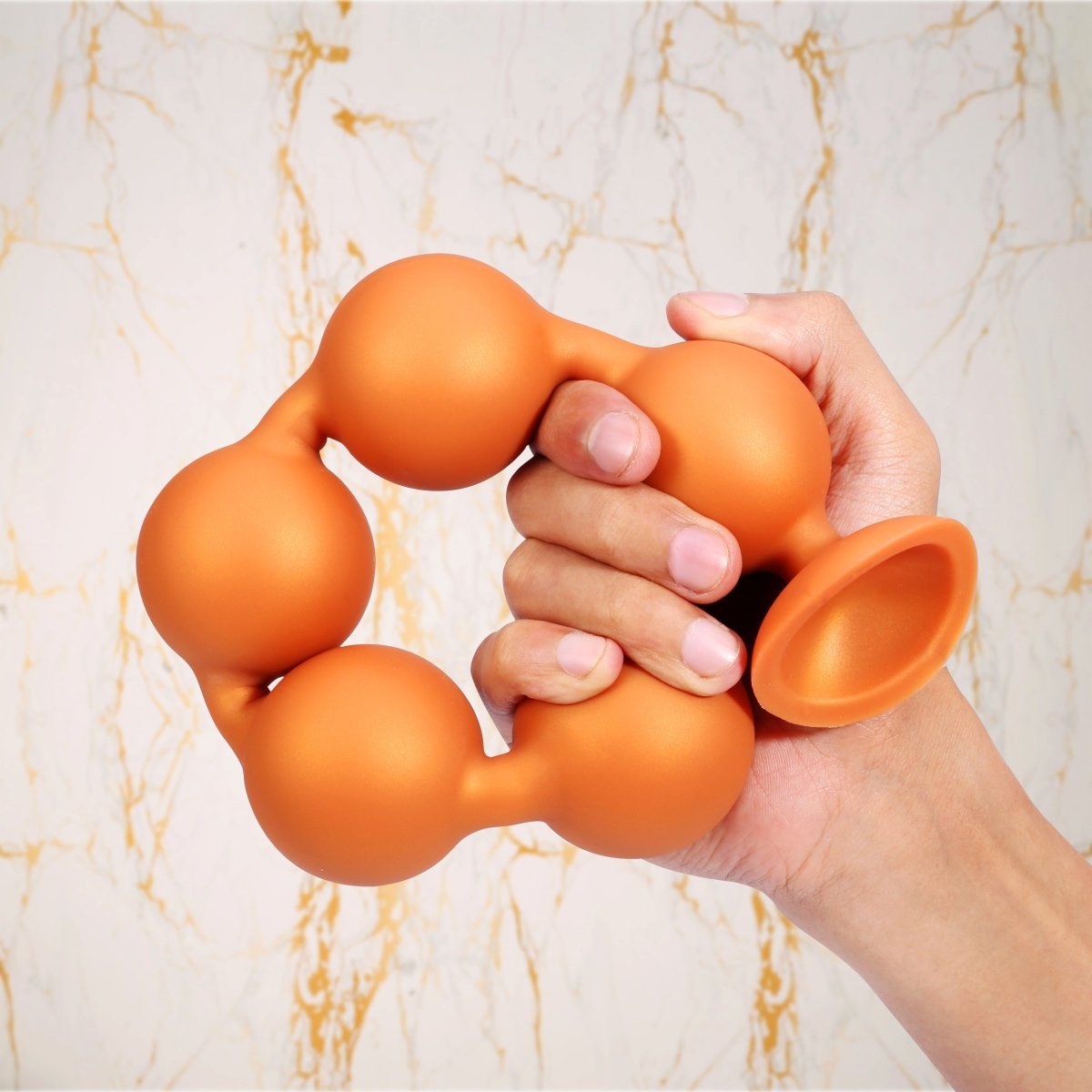 The De - Stressor - Anal Beads with suction cup - Oxy - shop