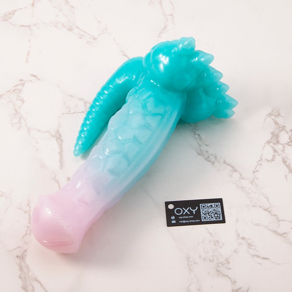 The Dino Dinosaur-Inspired Dildo with Thick Shaft and Flexible Tail The Dino Dinosaur-Inspired Dildo with Thick Shaft and Flexible Tail