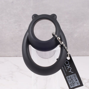 The Dominator Duo – Silicone Cock Ring & Ball Separator - Oxy-shop