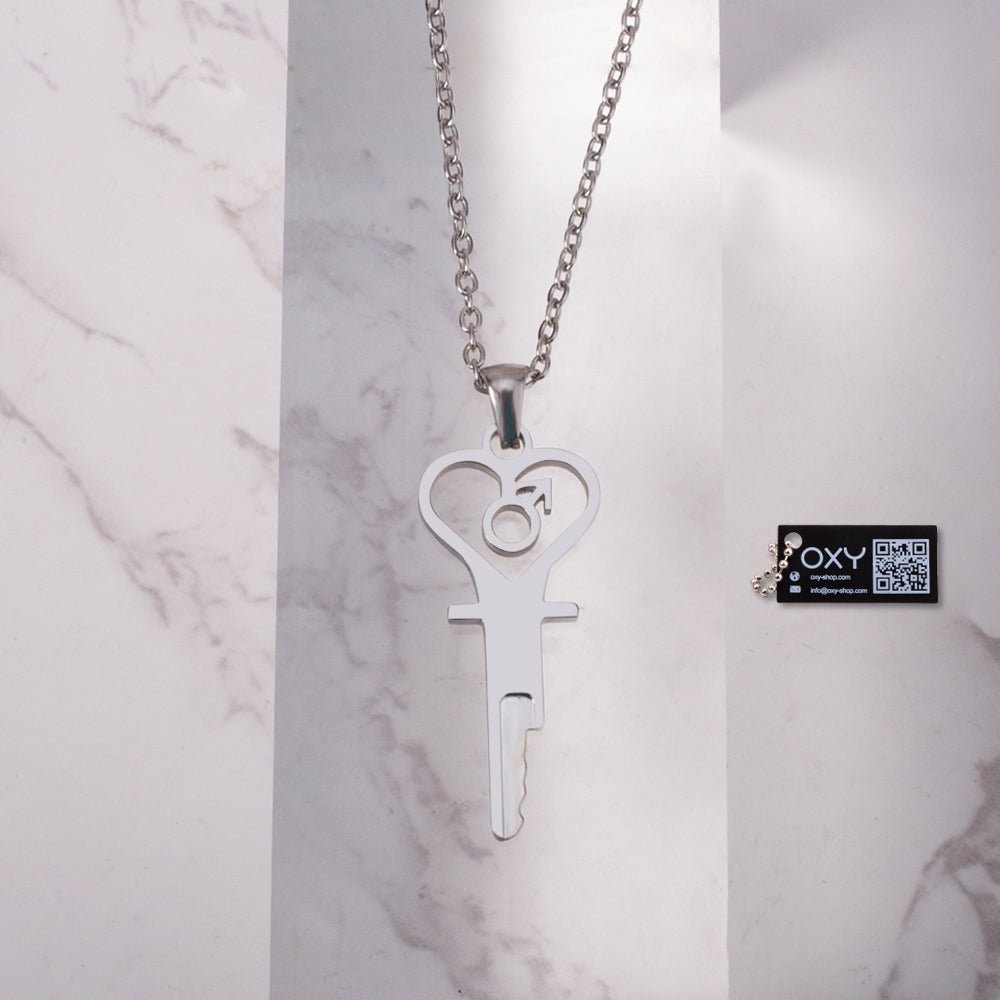 "The Key to Submission" - Chastity Key Necklace - Oxy - shop