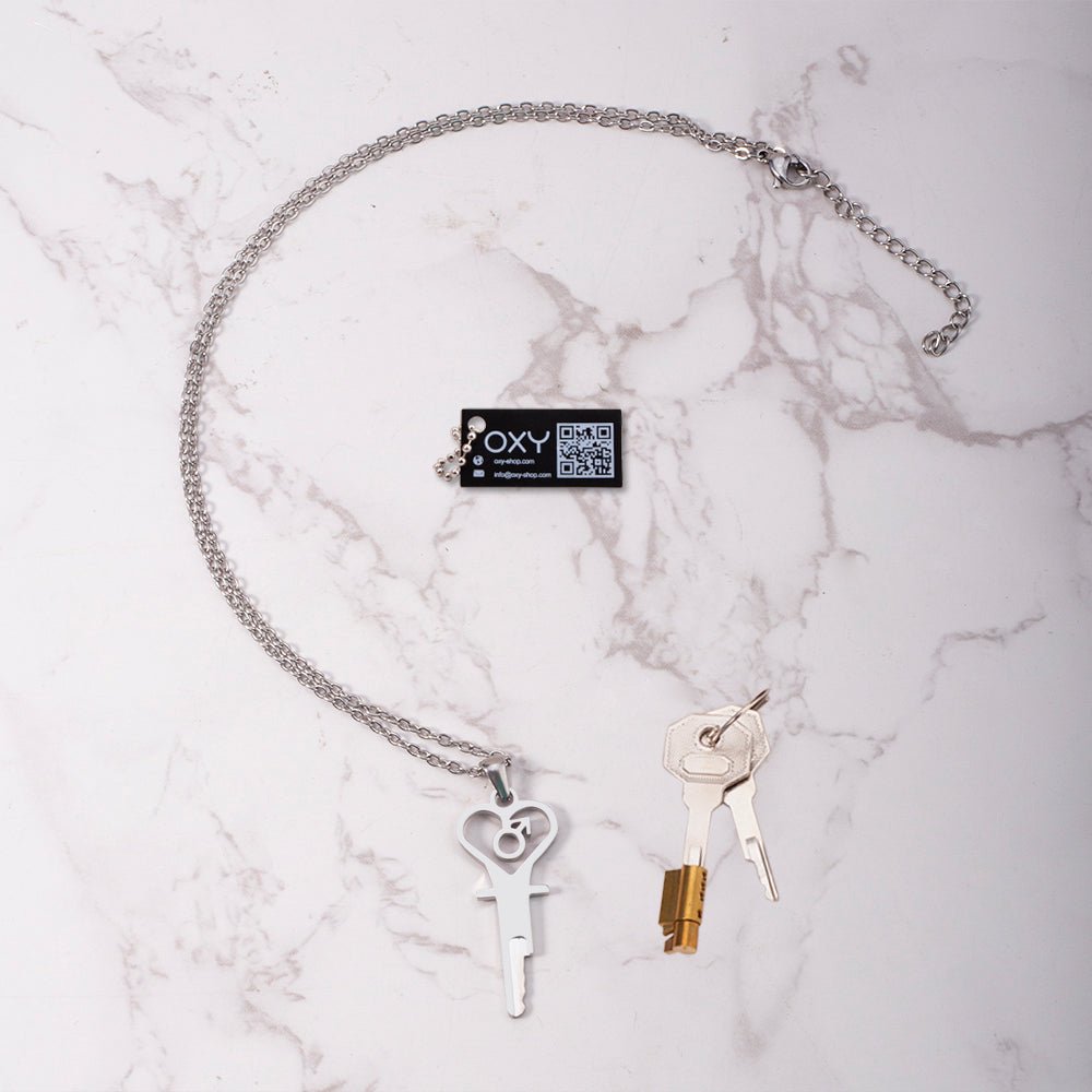 "The Key to Submission" - Chastity Key Necklace - Oxy - shop