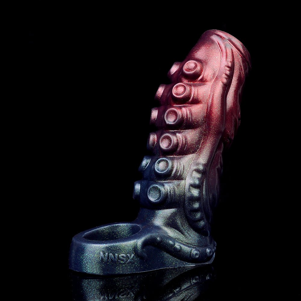 Silicone Penis Sleeve with Exotic Tentacle Design Silicone Penis Sleeve with Exotic Tentacle Design