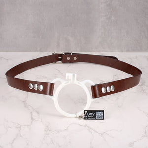 The No-Escape Strap - Leather Chastity cage Belt - Oxy-shop