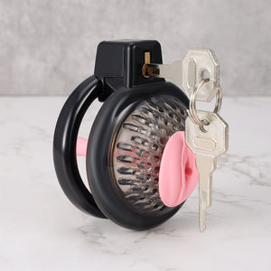 TheReminder – Femine Chastity Cage with urethral tube  - Oxy-shop
